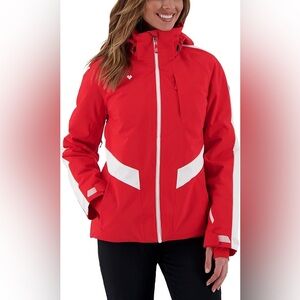 Obermeyer Gia Jacket Ski Snowboard Red